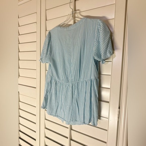 ✨5/$15 Isabel Maternity by Ingrid & Isabel Short Sleeve V-Neck Maternity Shirt M - Picture 4 of 6